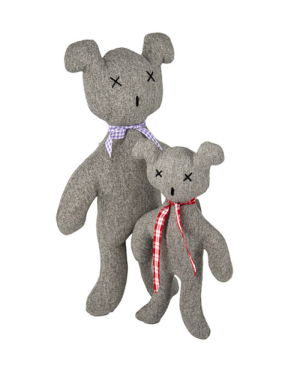 Peluche pour Chien Ours "Orsu" Taupe - Dogs in the City