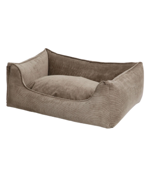 Lit pour Chien Velours Côtelé Sand - Confort Design