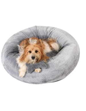 Coussin pour chien Donut Loop - Nid Douillet- Dogs in the City