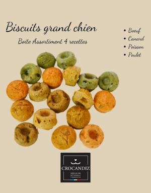 Biscuits pour Chien Assortiment - Crocandiz