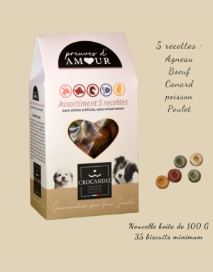 Biscuits pour Chien Assortiment - Crocandiz