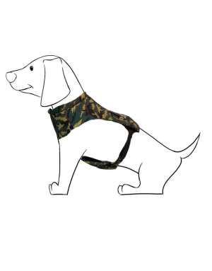 Harnais pour Chien Aventurier Camouflage