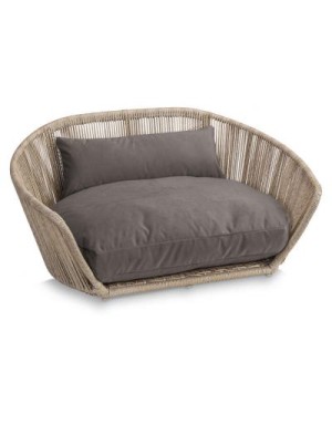 Lit pour Chien Vogue Design OXFORD LABONI Stone